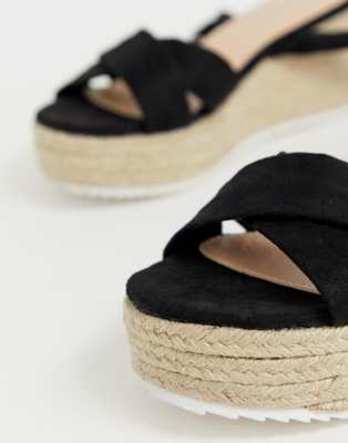 wide fit tie up espadrilles