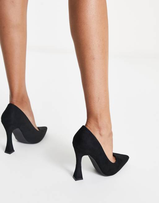Glamorous Wide Fit - Décolleté con tacco nere , 2 di 4