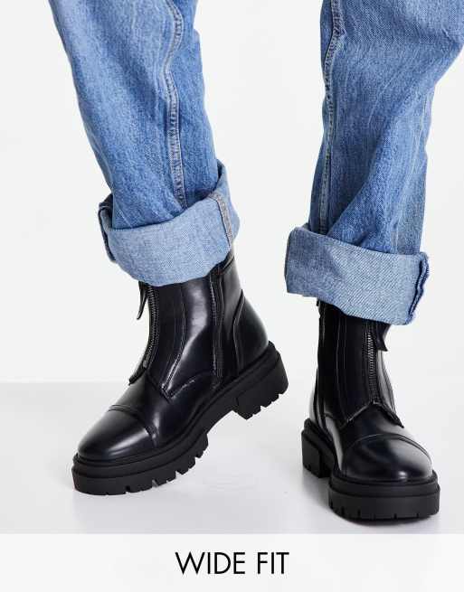 Bottines a zip new arrivals