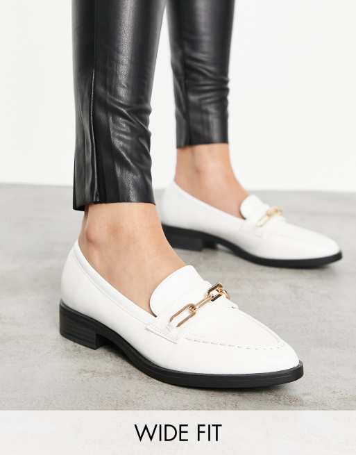 Asos wide fit loafers clearance