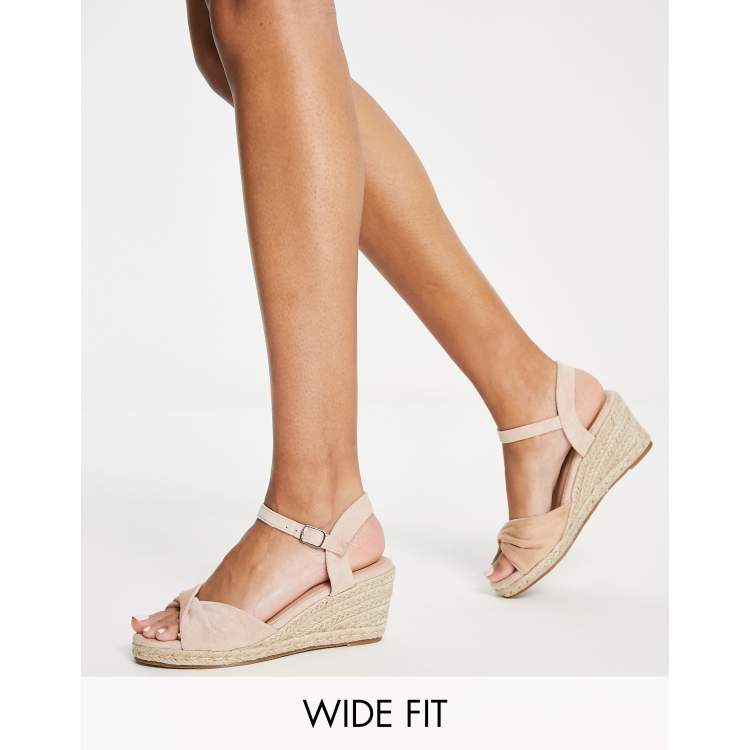 Beige best sale espadrille sandals