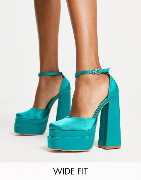 Teal sandals hot sale