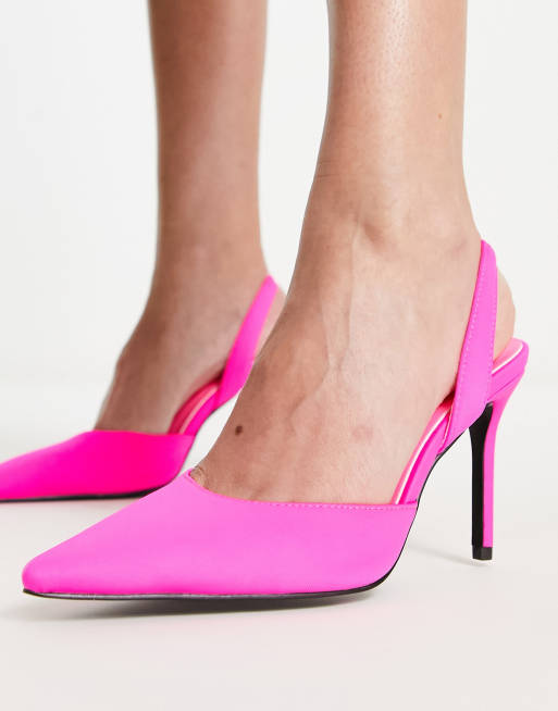 Pink kitten discount heels wide fit