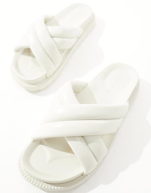 Slippers met brede band dames sales