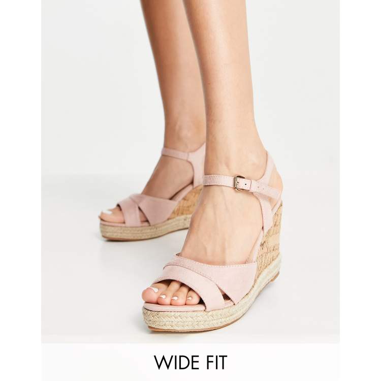Wide wedges sandals on sale