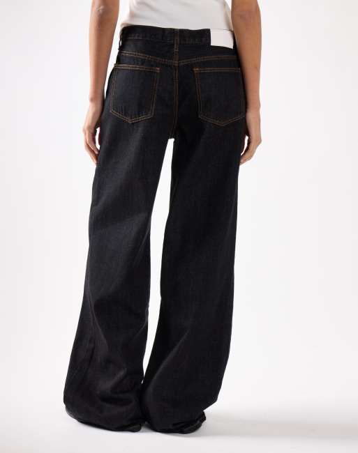 Glamorous Wide leg jeans in indigo, 4 of 4