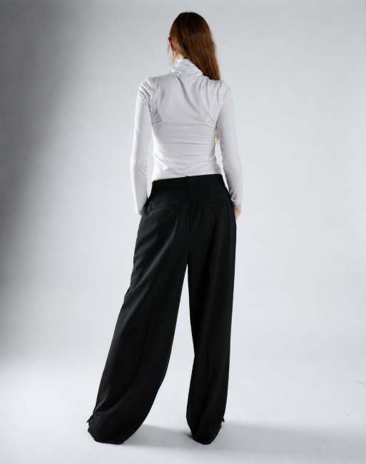 Glamorous Wide leg trousers in black, 2 of 3