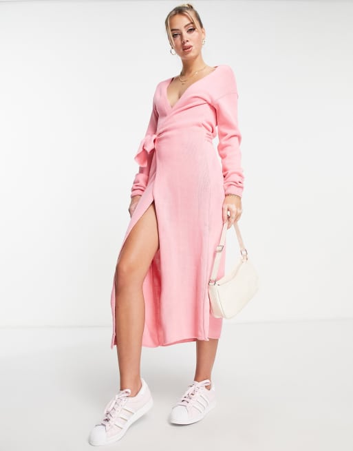 Tie hot sale jumper dress