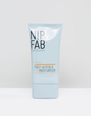 фото Гликолевое увлажняющее средство nip+fab post glycolic fix - spf 30-бесцветный