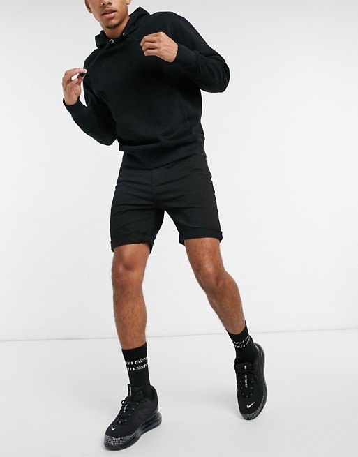 Globe Goodstock denim shorts in black