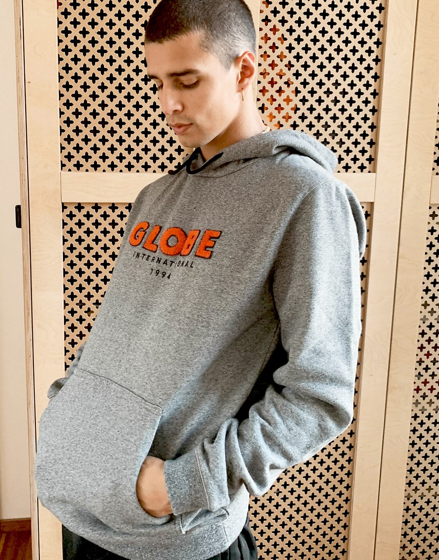 Globe Mod V hoodie in gray marl-Grey