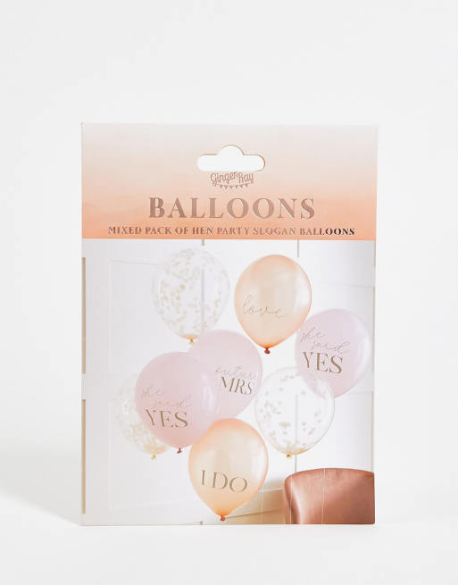 Globos Team Bride de Ginger Ray