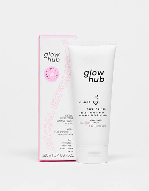 Glow Hub Pore Polish Facial Exfoliator