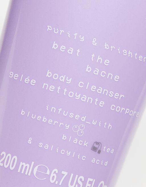 Glow Hub - Purify & Brighten - Beat the Bacne - Gelée nettoyante corporelle - 200 ml, 2 de 4