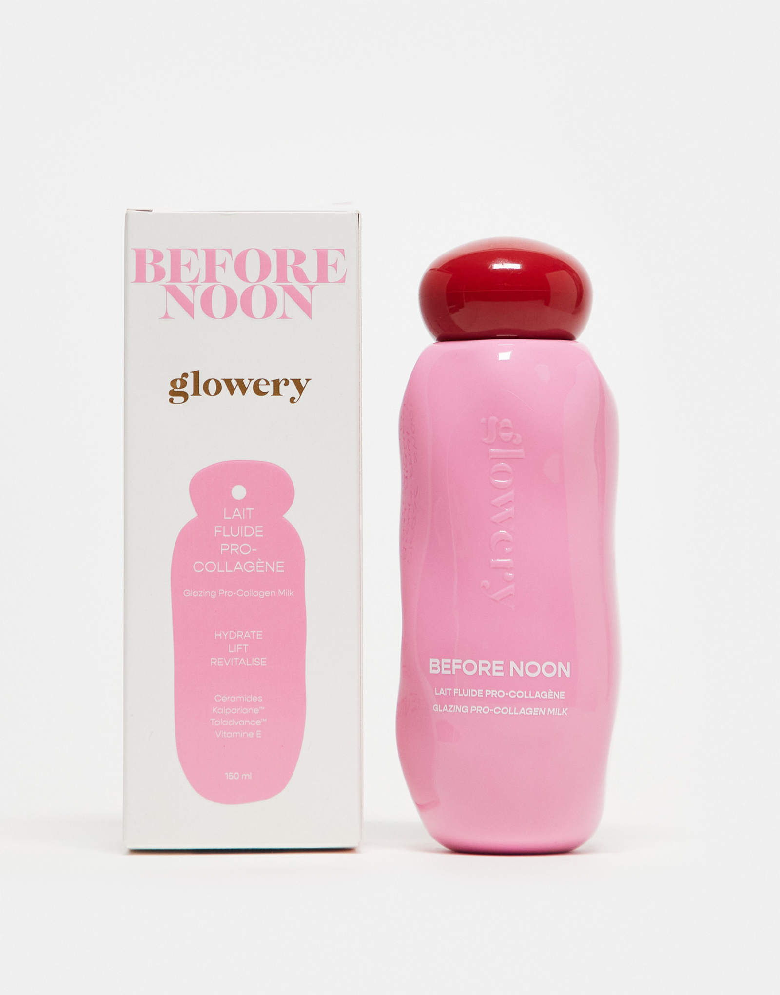 Молочко для глазирования Glowery AM Before Noon с про-коллагеном, 150 мл