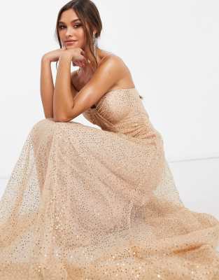 goddiva champagne dress