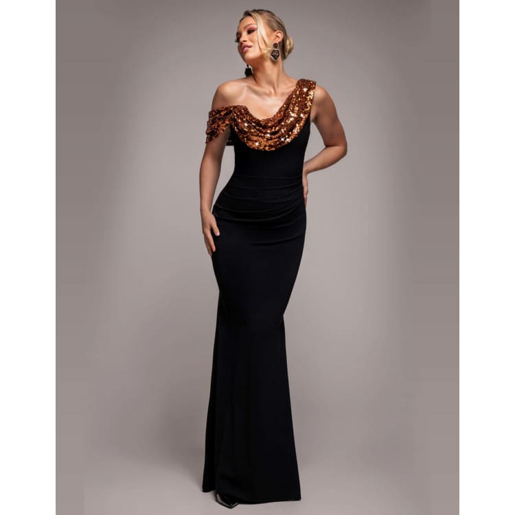 chinese dress ladies Amazon.com: Women's One Shoulder Black Formal Evening Gowns Sequin Mermaid Maxi  Dress for Wedding Guest Ceremony Anniversary Dress,S : Clothing, Shoes &  Jewelry