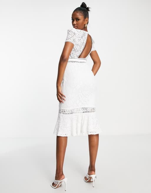 Goddiva 2024 white dress