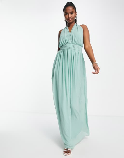 Goddiva sales green dress