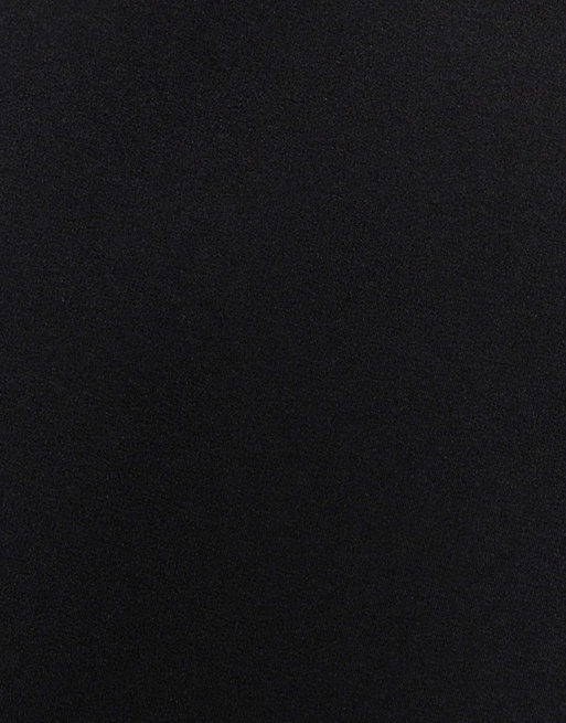 Goddiva Off shoulder back satin bow mini dress in black, 4 of 4