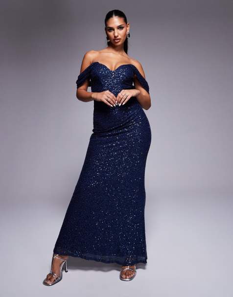 Women's Off The Shoulder Bodycon Mini Dress - Long Sleeve Ruched Wrap Knit Party Club Dress