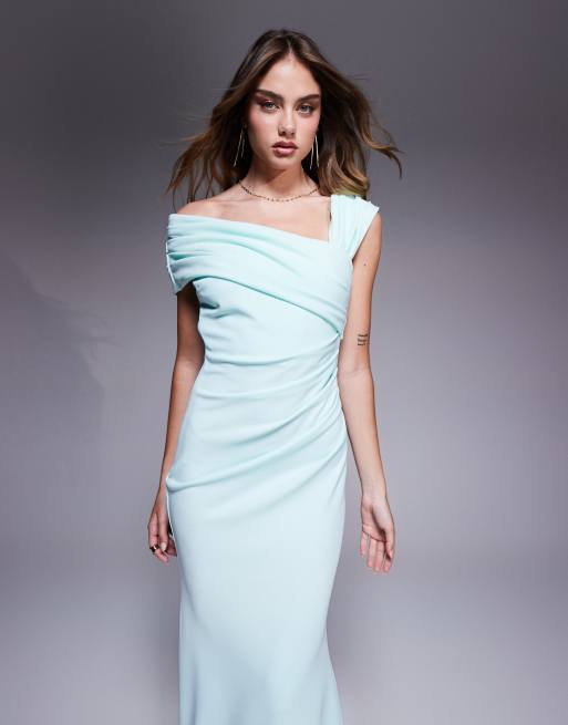 sachin and babi light blue dress Long Beaded Evening Dresses Dylan Davids Long Sleeve Sequin Formal Hand  Beaded Dress