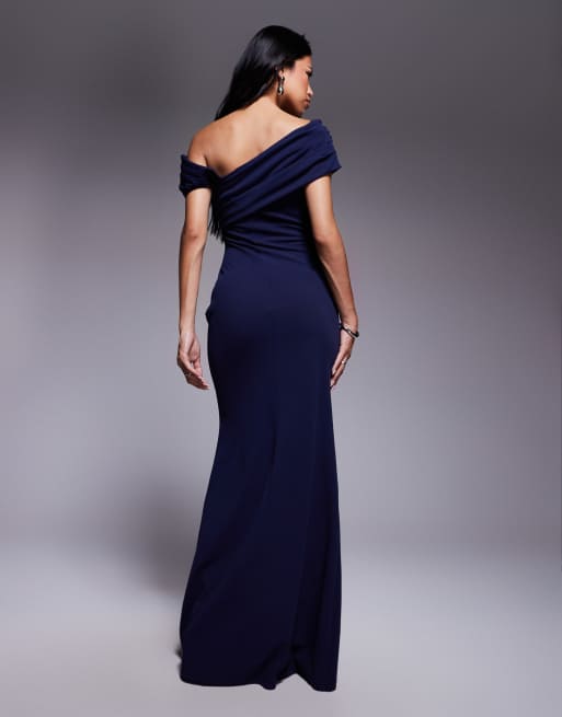 black long sleeve wedding guest dress Black Velvet Dress - Bridesmaid Dress main image 0
