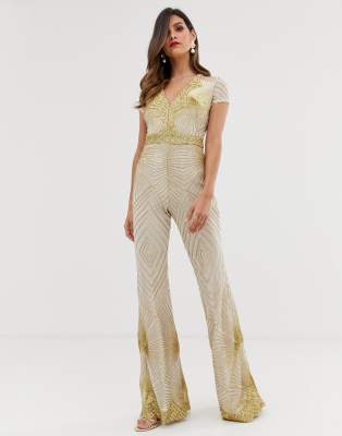 yellow gold jumpsuit