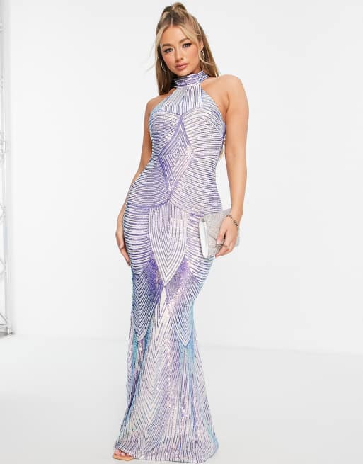 strapless open back dress Strapless Short Purple Homecoming Dress with Ruffles Lilac / 12 main image 0