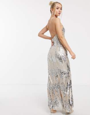 vestito lungo con spalline