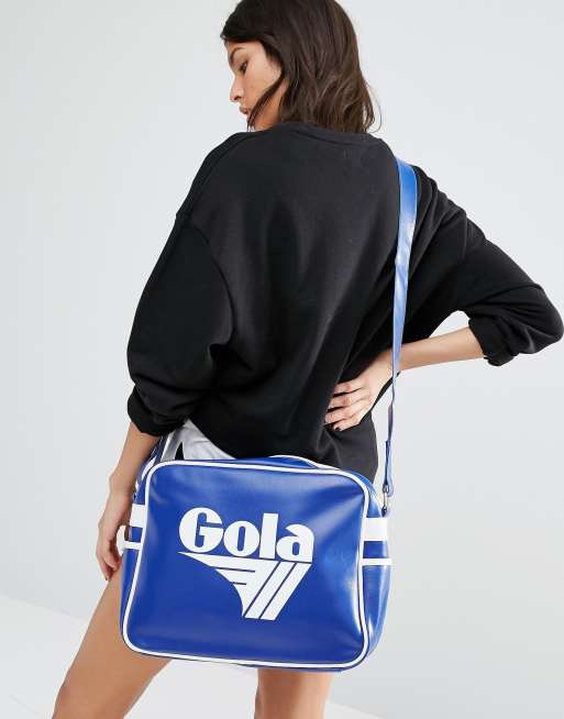 Buy Gola Redford Classic messenger bags in navy/white online at gola