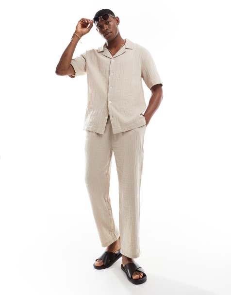 Goldsboro - Ensemble à revers - Taupe - view 1