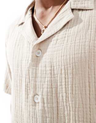GOLDSBORO POCKETED CAMP COLLAR SHIRT 