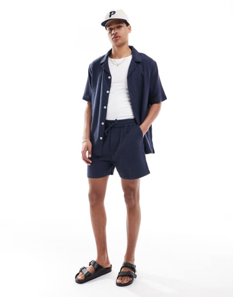 Goldsboro resort short in navy - view 1