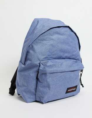 фото Голубой джинсовый рюкзак eastpak padded pak'r