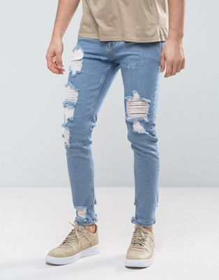 Голубые мужские джинсы купить. Рваные джинсы мужские левайс. ASOS Design джинсы мужские 2021. Узкие рваные джинсы мужские. Скинни джинсы мужские.