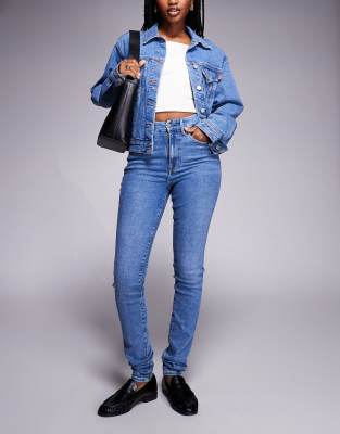 Good American Always Fits Good Legs Skinny Jeans In Blue