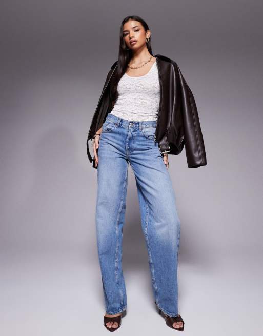 Good American – Body aus elastischer Spitze in Weiß mit Tanktop-Design und U-Ausschnitt, 4 von 4
