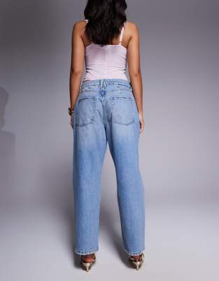 Good American Good 90s Cropped Relaxed Jeans