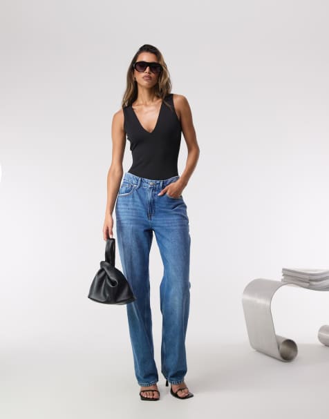 Good American - Good 90s - Jeans in blauw - view 1