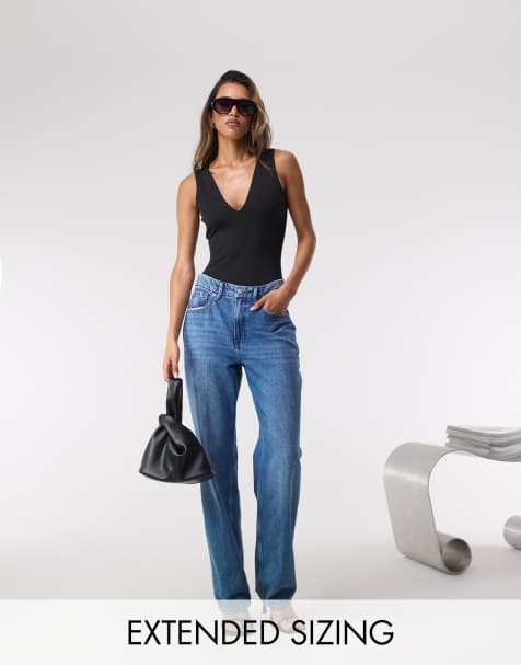 Good American good 90s jeans in blue - view 1