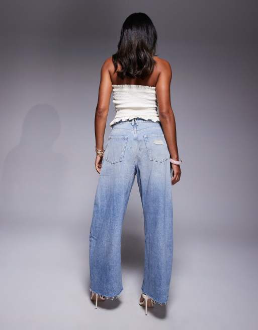 Good American - Good Extreme - Jean bouffant - Bleu clair, 2 de 5