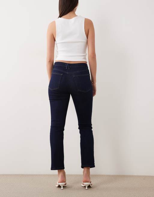 Good American - Good Legs - Jean droit - Bleu foncé délavé, 3 de 5