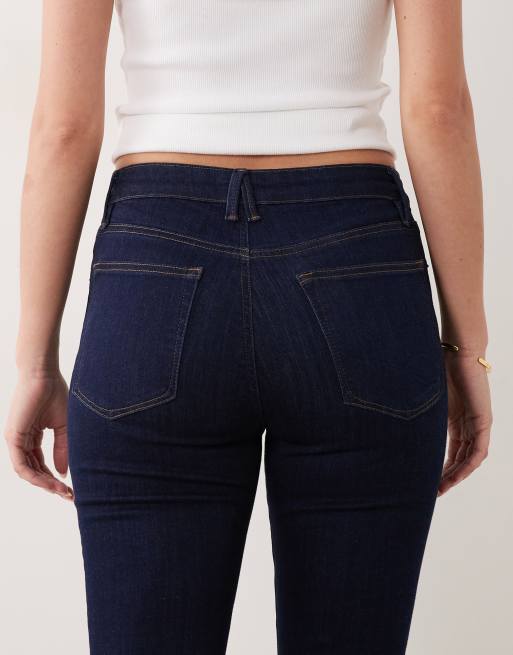 Good American - Good Legs - Jean droit - Bleu foncé délavé, 5 de 5