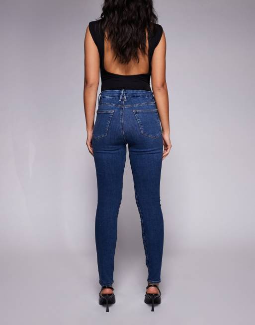 Good American - Good Legs - Jean skinny - Bleu moyen, 2 de 5