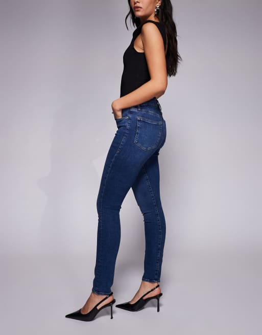 Good American - Good Legs - Mellemblå skinny-jeans, 3 af 5