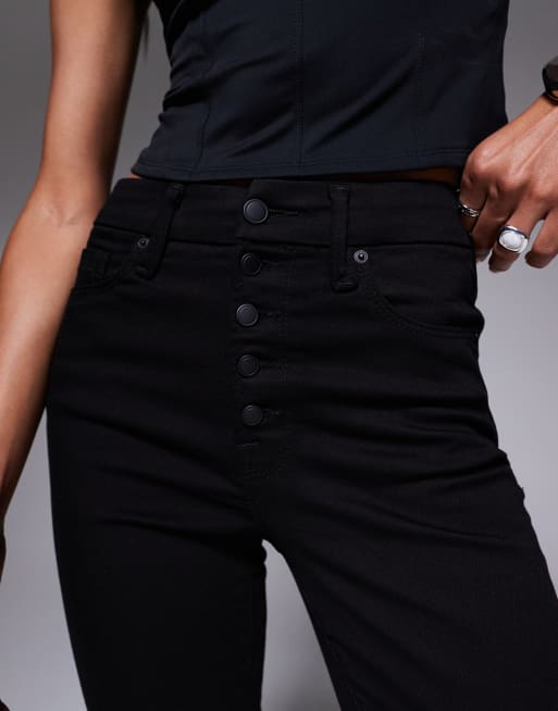 Good American - Good Legs - Rechte jeans in zwart, 4 van 5