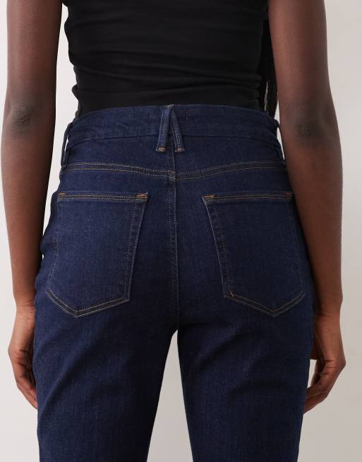 Good American - Good Legs - Skinny-jeans i mørkeblå vask, 4 af 5