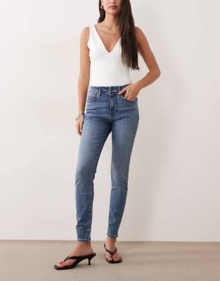 Good American Good Legs Skinny Jeans In Blue
