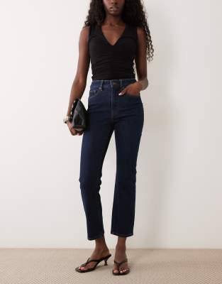 Good American Good Legs Straight Leg Jeans In Blue